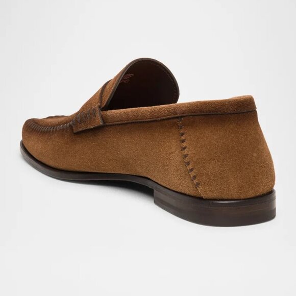 NEW Santoni Paine Men\'s Soft Suede Loafers (with box & dust bags) size 11 $720 main image 15